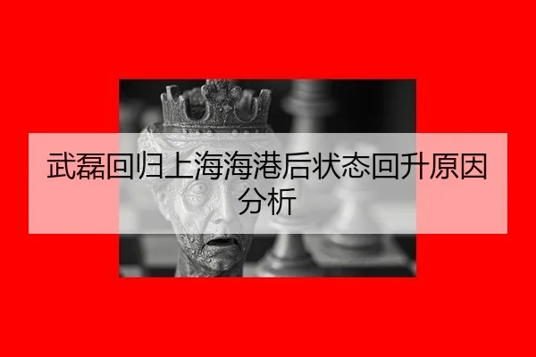 武磊回归上海海港后状态回升原因分析